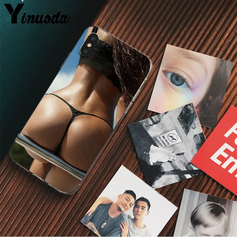 Yinuoda, сексуальное нижнее белье, бикини для женщин, девушек, мягкая оболочка, чехол для телефона для iPhone 8, 7, 6, 6S Plus, 5, 5S, SE, XR, X, XS, MAX, чехол