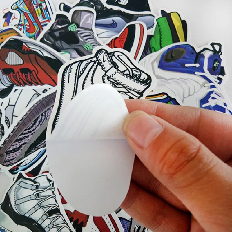 36 шт Случайные крутые водонепроницаемые ПВХ материал граффити наклейки для