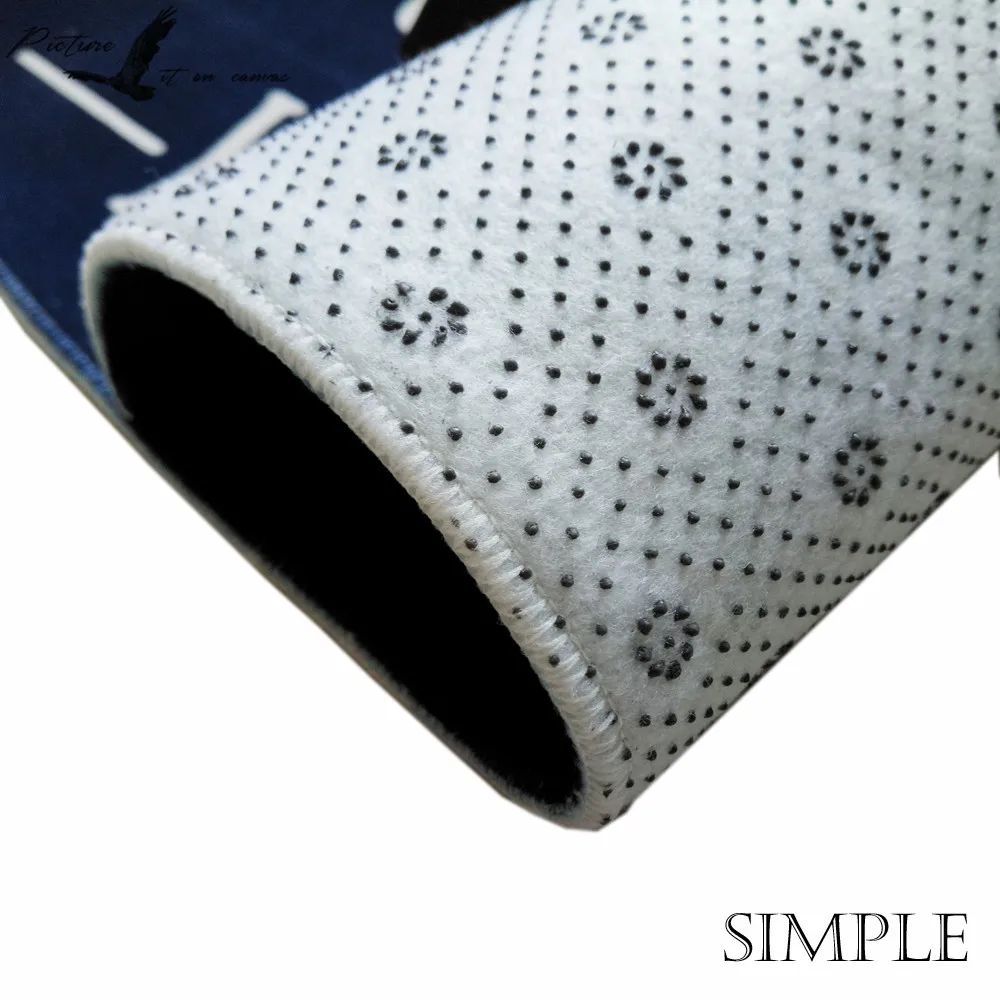 Холодный синий бабочка Книги по искусству двери Коврики Ковры Indoor/Outdoor/пол для