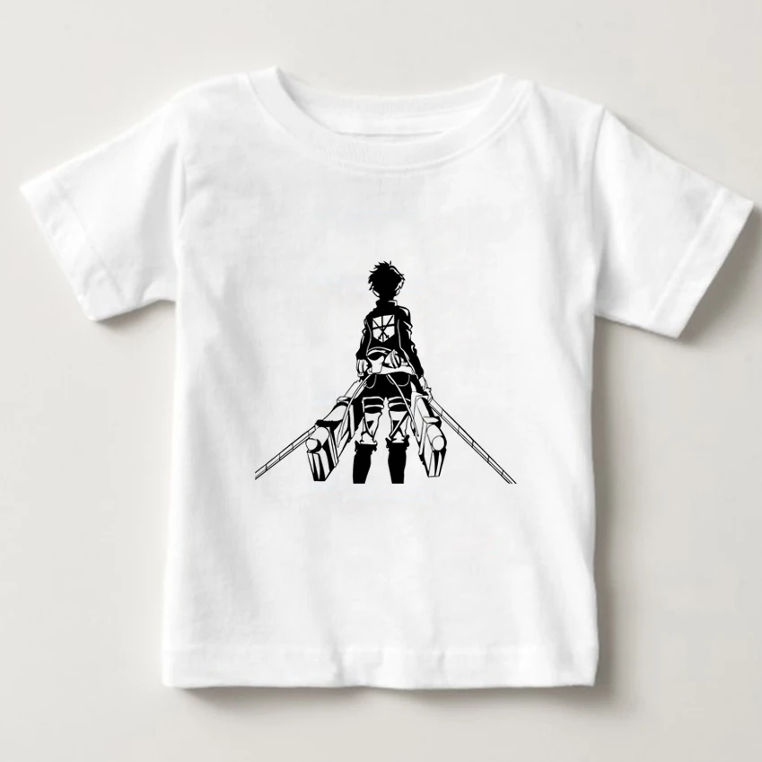 Детские От 3 до 8 лет летние футболки хлопковая Футболка с круглым вырезом и