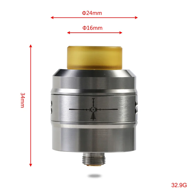 Original Demonkiller Sniper RDA 24mm Tank Atomizer rda E- Cigarettes Rebuildable Dripping freestyle coil Vaporizer Vape | Электроника