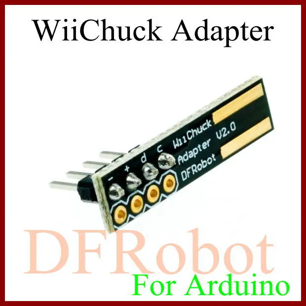 DFRobot WiiChuck Adapter Interface Type: I2C Voltage: +5 V For Arduino | Электронные компоненты и принадлежности