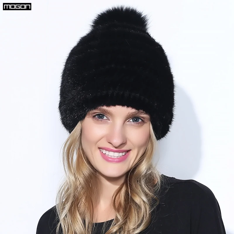 2018 Hot Sale Winter Mink Fur Hat For Women Genuine Natural Pineapple Cap Russian Beanies Fashion Good Quality Thick Warm Hats |
