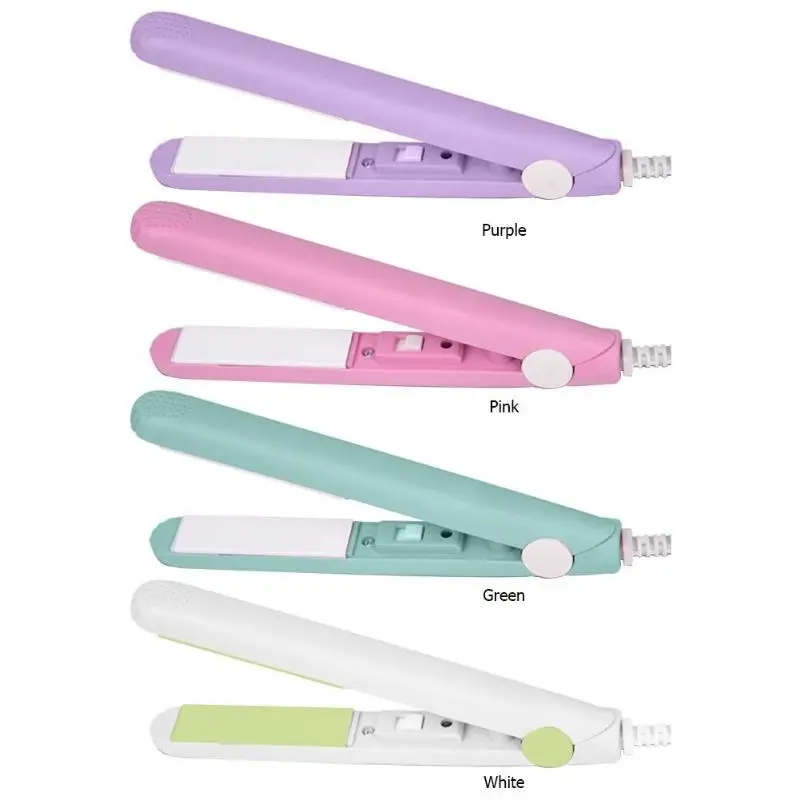 Новый электронный керамический Быстрый мини выпрямитель портативный волос