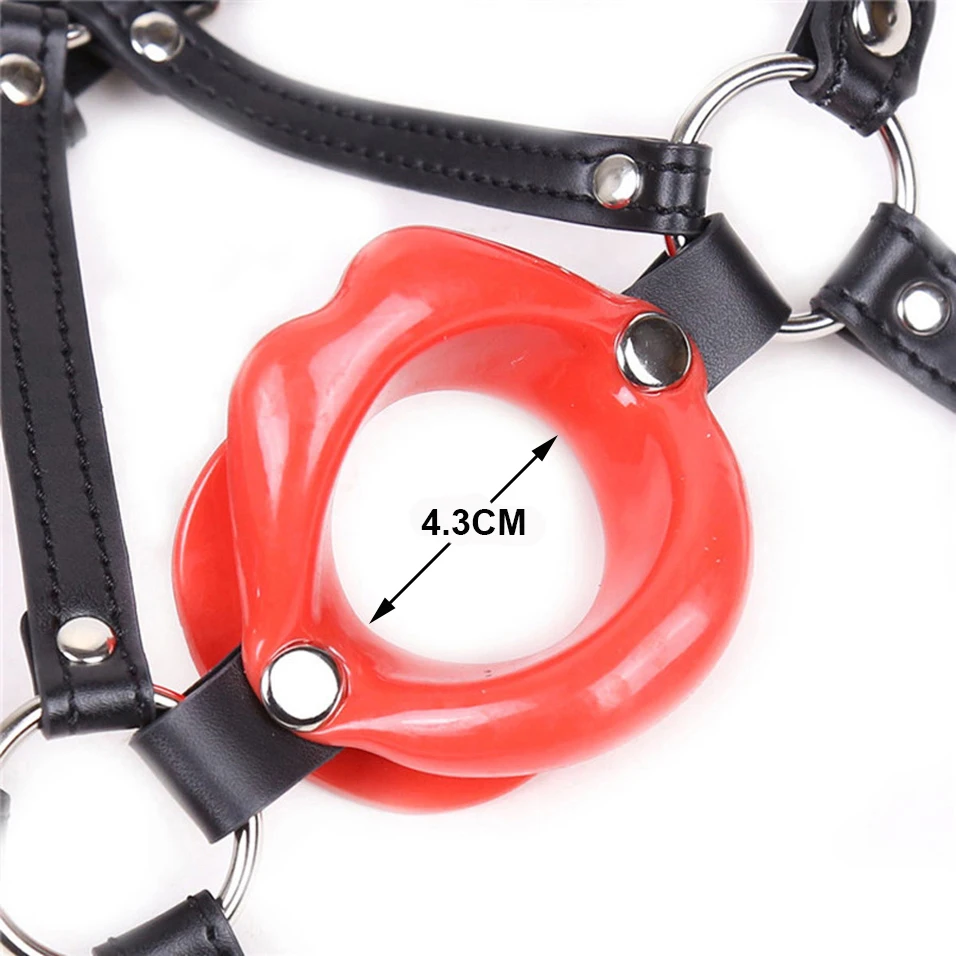 Camatech ремень на резиновые губы открытый рот кляп Фетиш Сдержанность пенис вставка