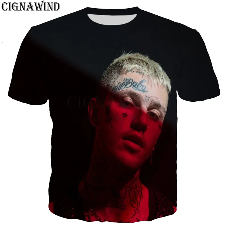 Дизайн, популярная футболка для мужчин/женщин, рэпер Lil Peep, 3d принт, футболки, короткий рукав, хип-хоп стиль, футболка, уличная одежда, летние топы