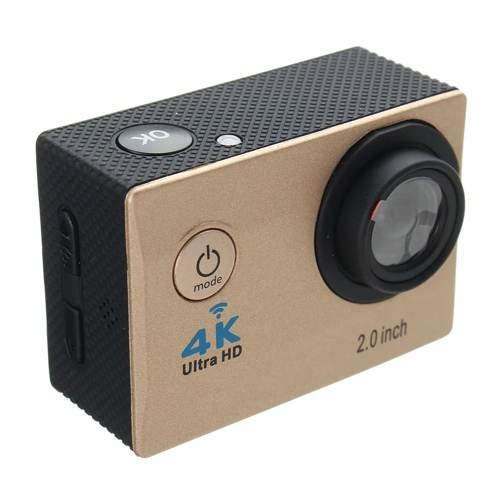 Gold Водонепроницаемая 4K SJ9000 Wifi HD 1080P Ультра Спортивная Экшн-камера DVR Cam видеокамера поддерживает несколько видеозаписей Прямая поставка - Цвет: Gold