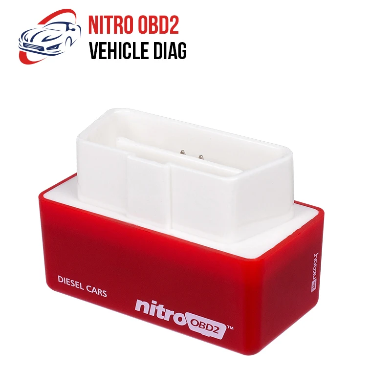 NITROBD2 чип для дизельного автомобиля, тюнинговая коробка, вилка Nitro OBD2, инструмент для автоматической диагностики, сканер кода, лучше, чем 327