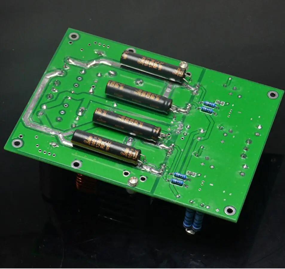 Новый 400 Вт + Собранный Hi Fi стерео IRS2092 IRF4019 класса D усилитель мощности|power amplifier