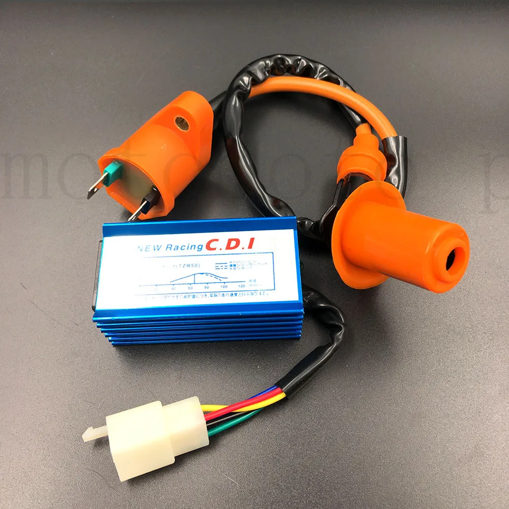 Катушка зажигания A7TC для Spree SYM DD50 Dio 5 Pin AC CDI катушка скутера мопеда элиты SB SA 50