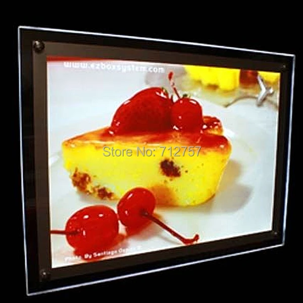 Акриловые рамки светодиодный светодиодные вывески с подсветкой 18x24 дюйма для