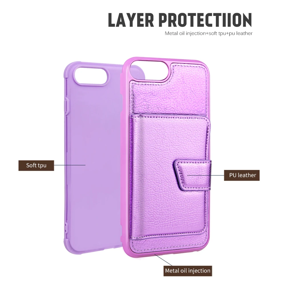 Модный популярный чехол для телефона из искусственной кожи блестящий