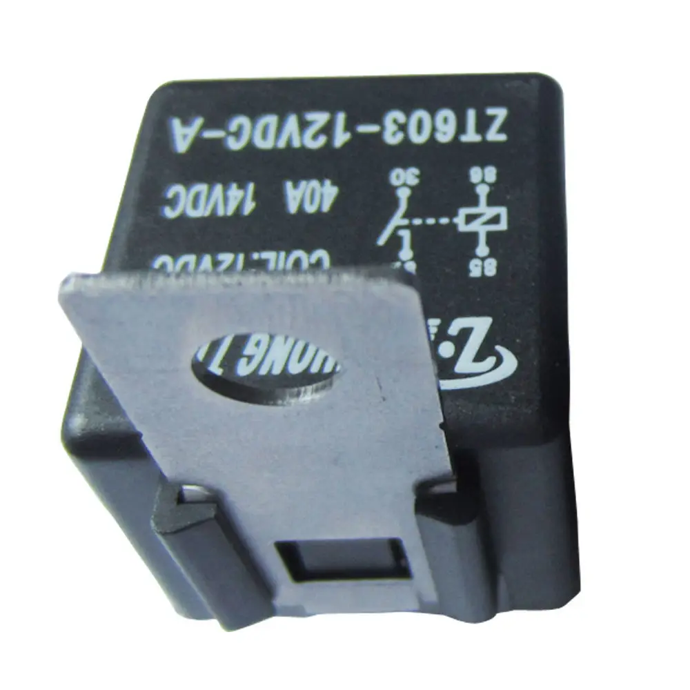 EE поддержка 10 шт. автомобильный 12V 40A AMP SPST реле и Разъем Жгут 4 Pin провода |