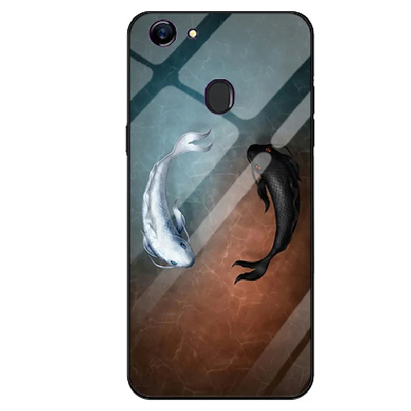 Для OPPO F5 F5Youth чехол 6," закаленное TPU рамка стекло жесткая задняя крышка для OPPO F5 F 5 Youth чехол для телефона OPPOF5 бампер чехол s
