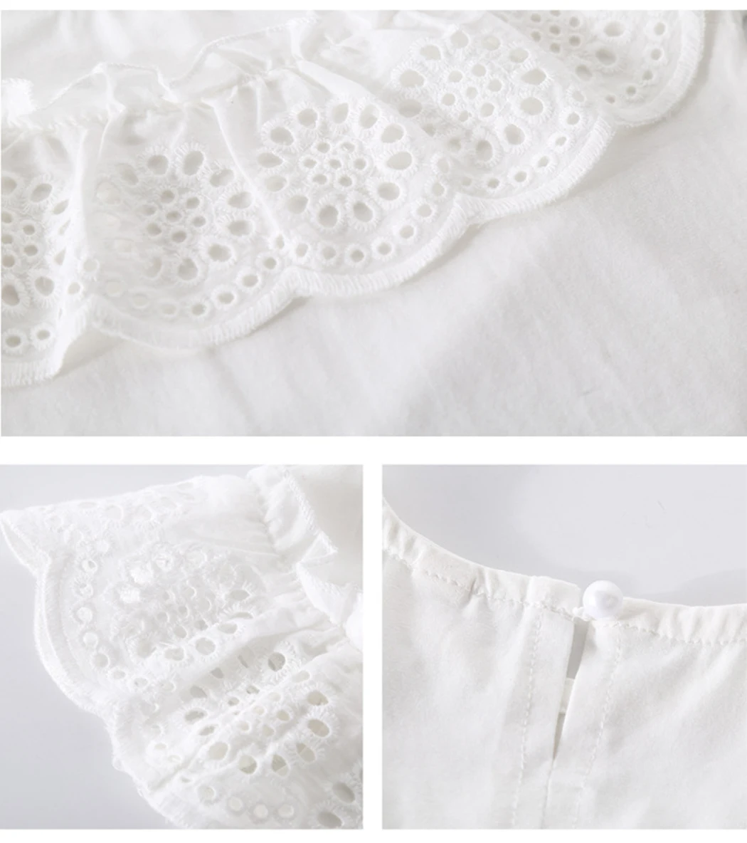 Одежда для малышей из 2 предметов комплект маленьких девочек летняя кружевная