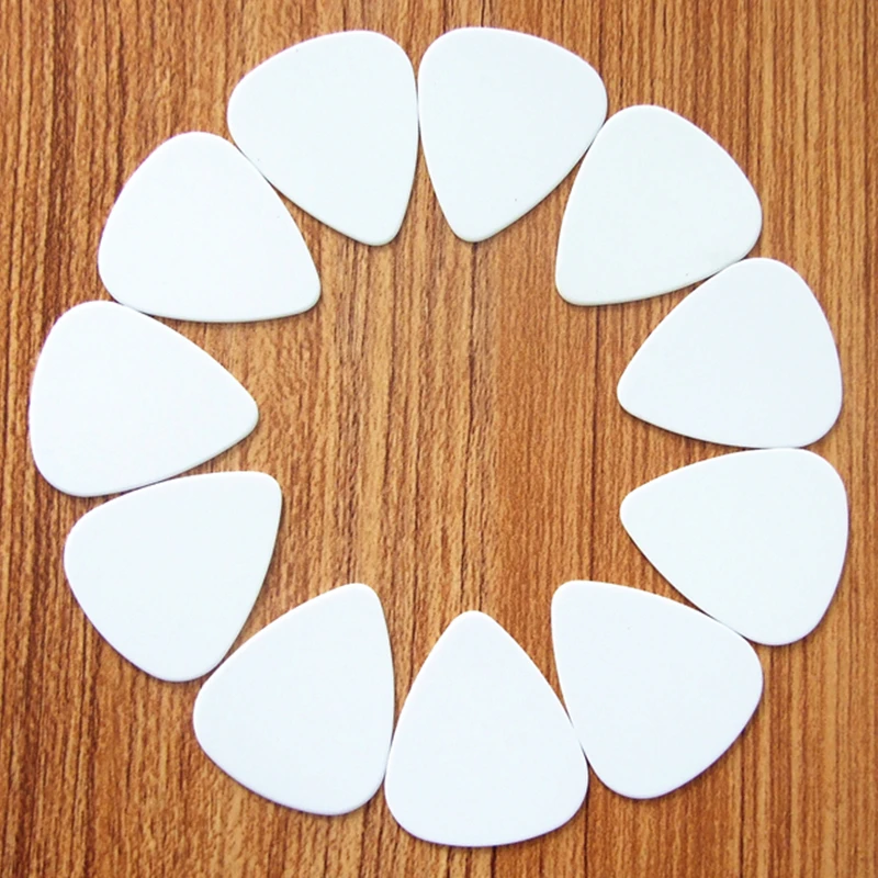 10 шт. двусторонний Коврик для гитары 0 46 мм|white guitar picks|guitar pickspick |