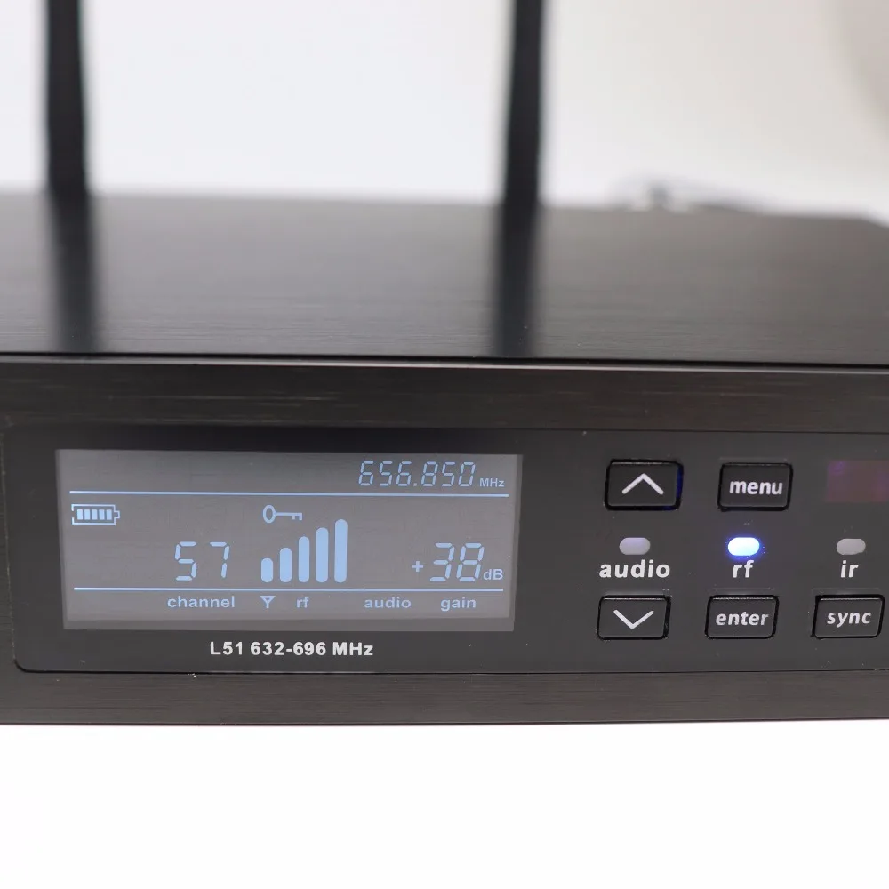 Leicozic профессиональная гарнитура беспроводной микрофон UHF Mic QLX D4 QLDX4 QLXD2 цифровой