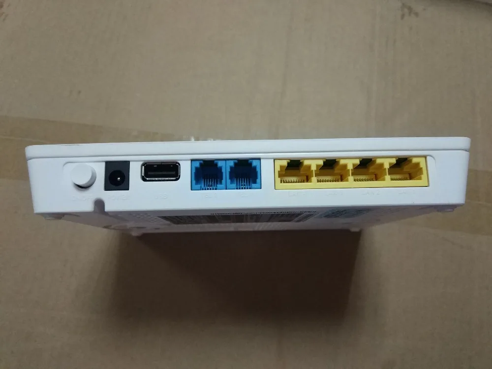 4 шт. 90% HUAWEI HG8245A/8346R/8346 m GPON ONU ONT 4* FE+ 2* POTS, SIP, Wifi+ Usb двойной протокол английская версия с лучшей ценой