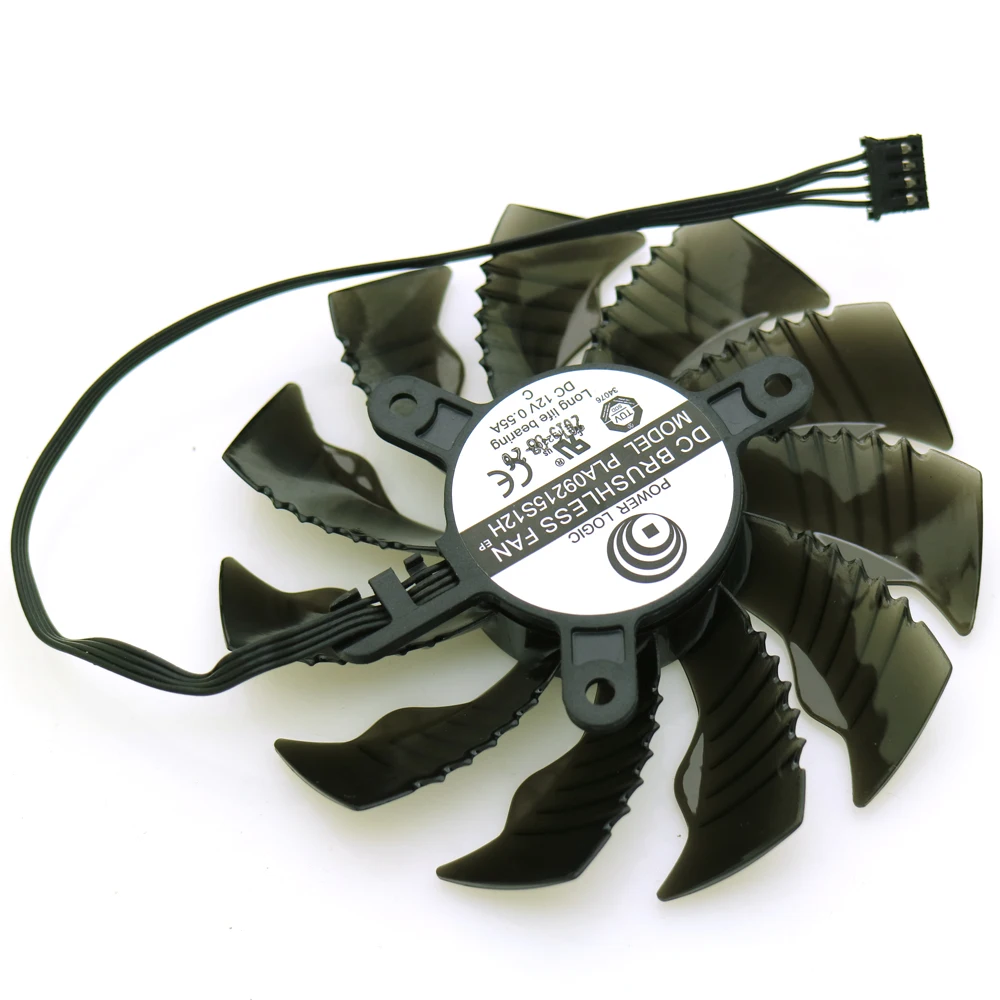 PLA09215B12H PLA09215S12H 12V 0.55A 86 мм 4Pin VGA вентилятор для Gigabyte N970 N980 GTX970 GTX960 мини itx Графика