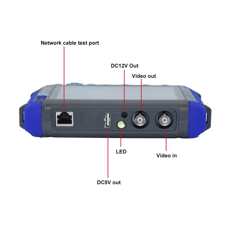 5MP TVI AHD 4MP камера CVI Тестер монитор CCTV тестер с VAG HDMI Вход RS485 PTZ системы безопасности