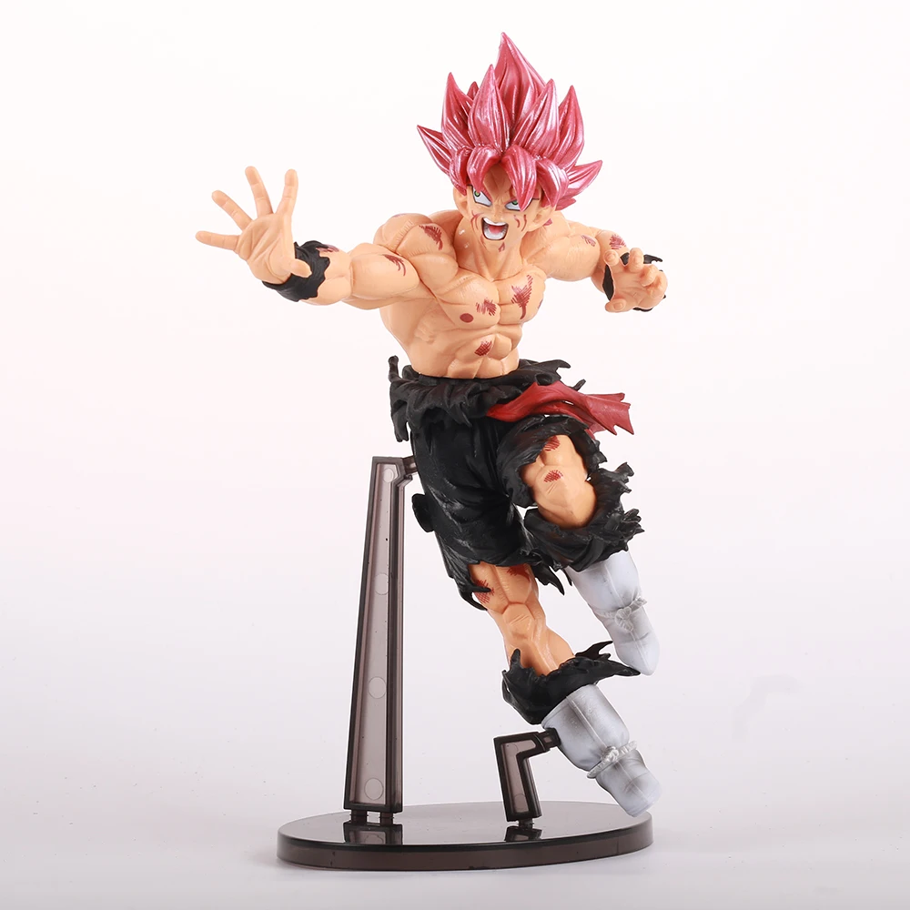 В стиле аниме Ди: B Dragon Ball Z Супер Saiyan Goku фигурку Brinquedos Son Goku-Цвета: черный красный