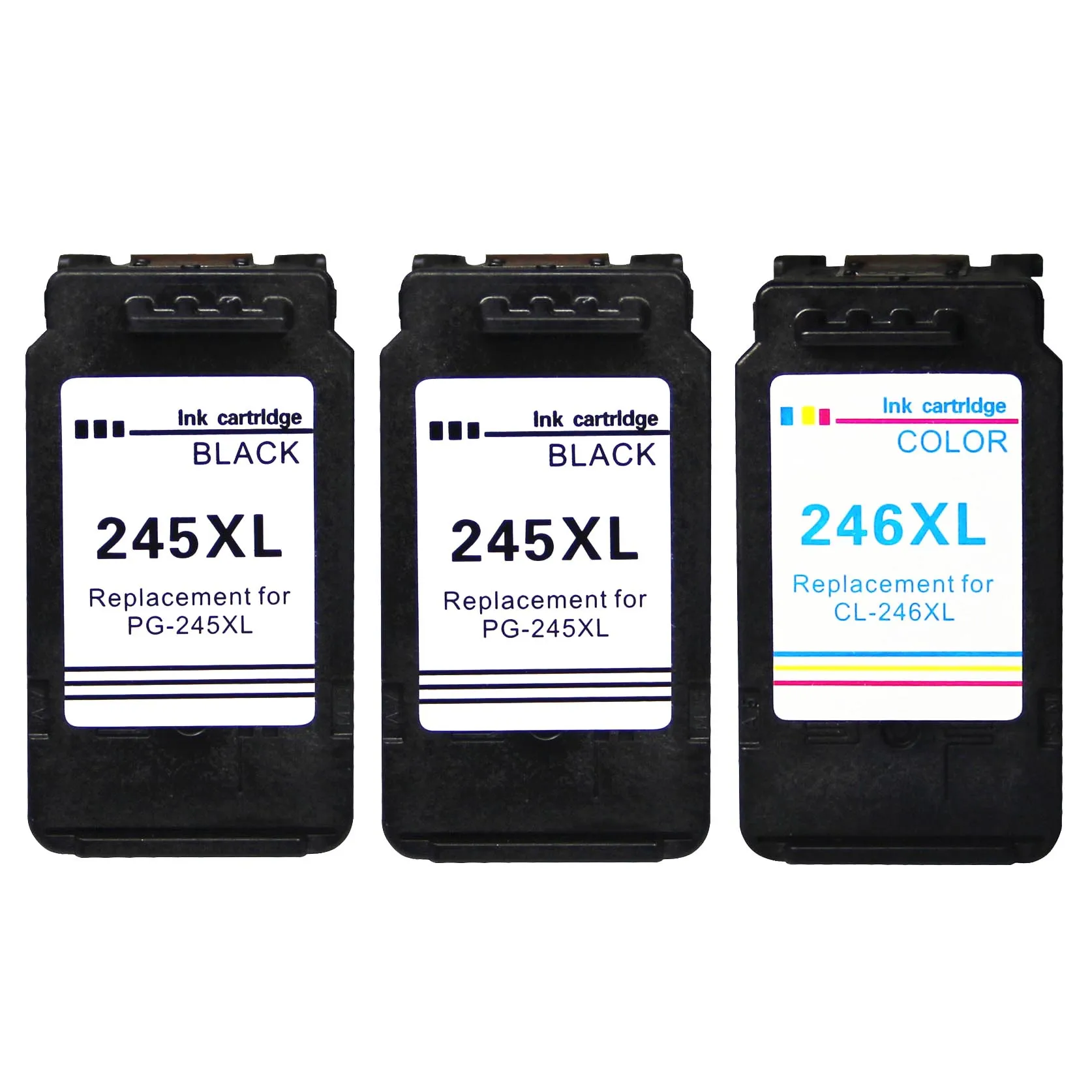 2 x PG245 and CL246 Ветеран PG245 CL246 Замена чернильных картриджей для Canon PG 245 PG-245 CL 246 для Canon Pixma iP2820 MX492 MG2924 MX492 MG2520 принтер - Цвет: 2 x PG245 and CL246