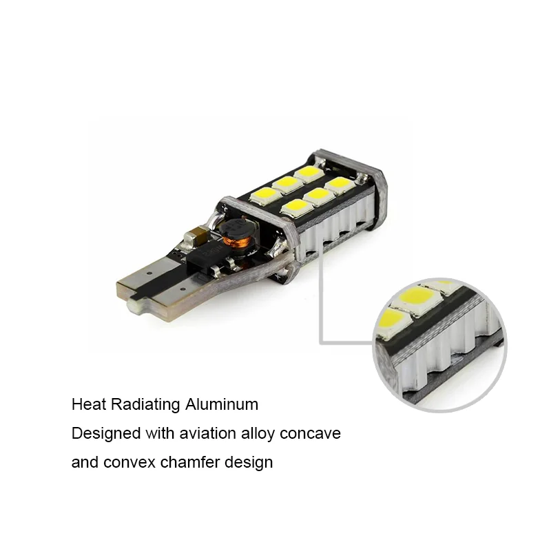 BOAOSI 2x Canbus T15 светодиодный задний светильник W16W 15SMD Автомобильный светодиодный задний фонарь для Kia rio sportage k2 k3 k4 k5 cerato sorento soul