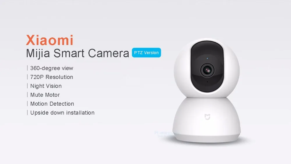 Xiaomi Mijia CCTV Smart IP 360 камера WiFi Pan-tilt ночное видение 360 Угол видео камера обнаружения движения Xioami Домашняя безопасность