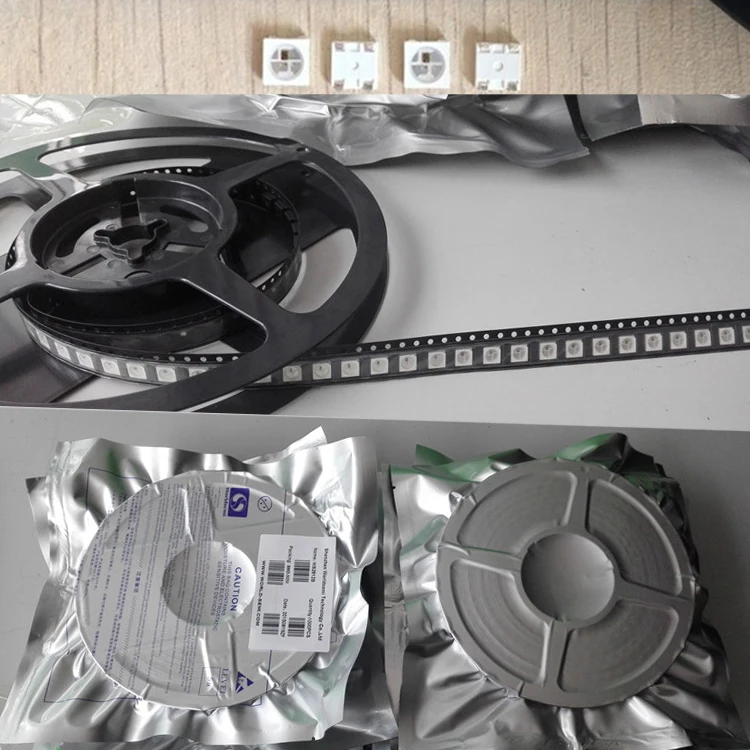 Черный/белый RGB SK6812 RGB/RGBW/WWA 5050 SMD индивидуально адресуемый светодиодный чип пикселей светодиодный чип