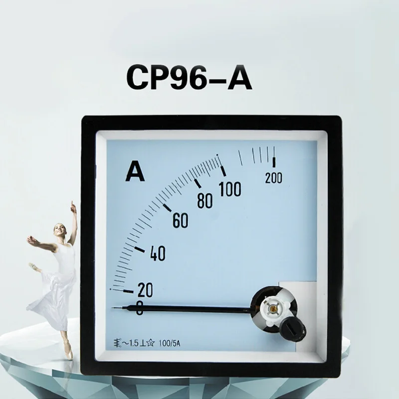AC Амперметр механический указатель Тип измеритель тока подключен к