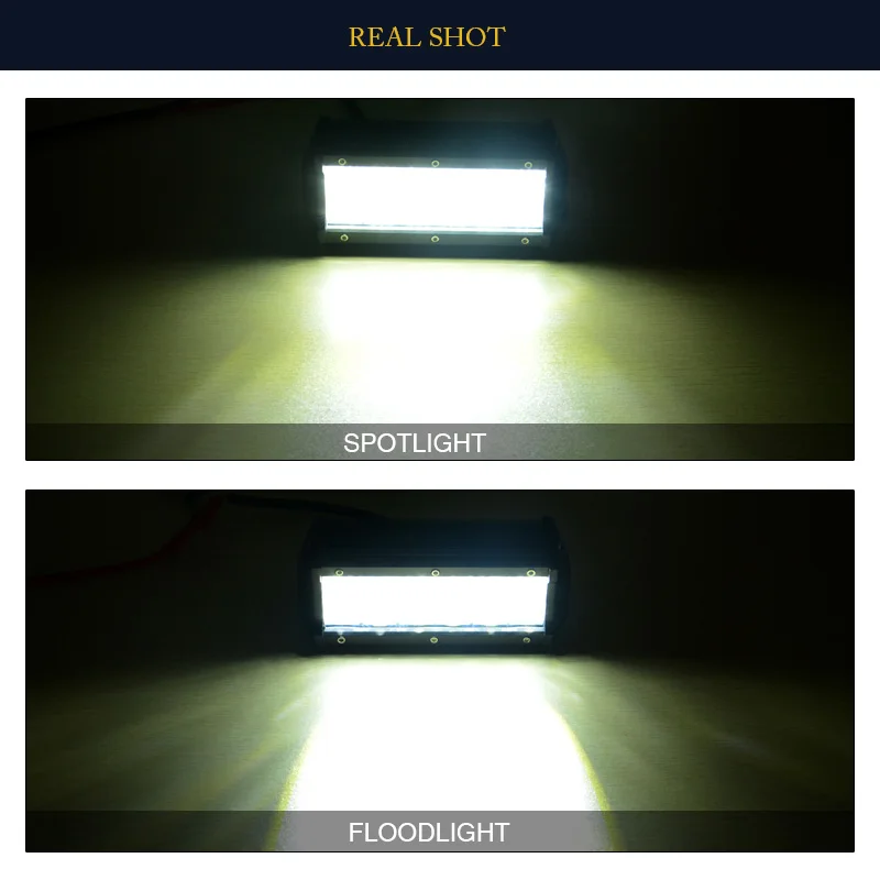 Комплект светодиодных фар рабочего освещения для внедорожников мотоциклов