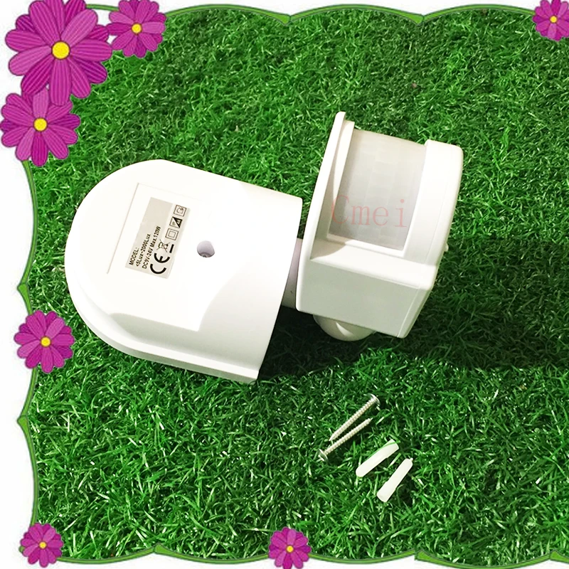 IP44 DC9 24V 180 градусов Безопасность PIR датчик движения переключатель детектора