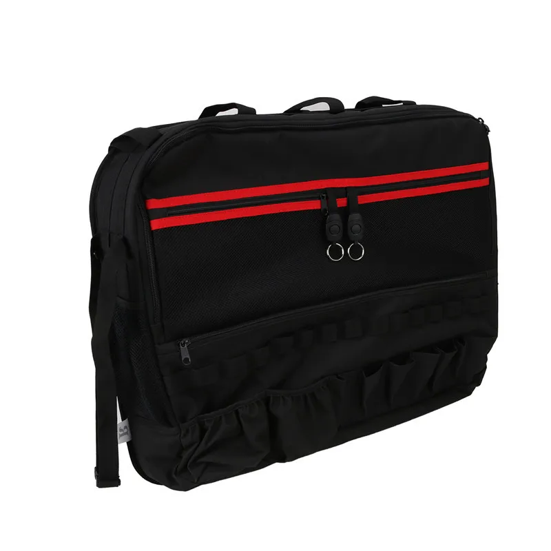 

Right Side Roll Bar Multi-Pockets Storage Organizers Cargo Bag Saddlebag For 2007-2017 Jeep Wrangler JK 2-door //