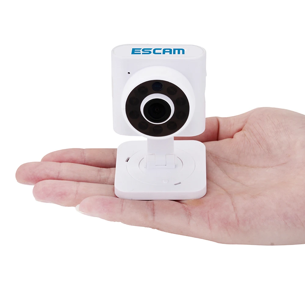 ESCAM Wall E QF601 IP Камера 720 P Беспроводной Wi Fi сети с инфракрасные лучи для определения