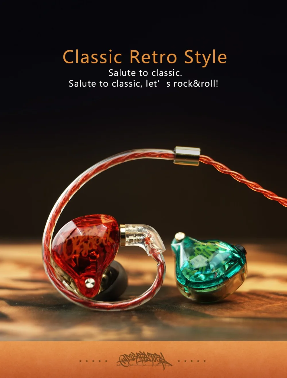 OperaFactory OM1 In ear Monitor динамический наушник HIFI DJ Earbud Earplug с разъемом 2Pin 0 78 мм съемный