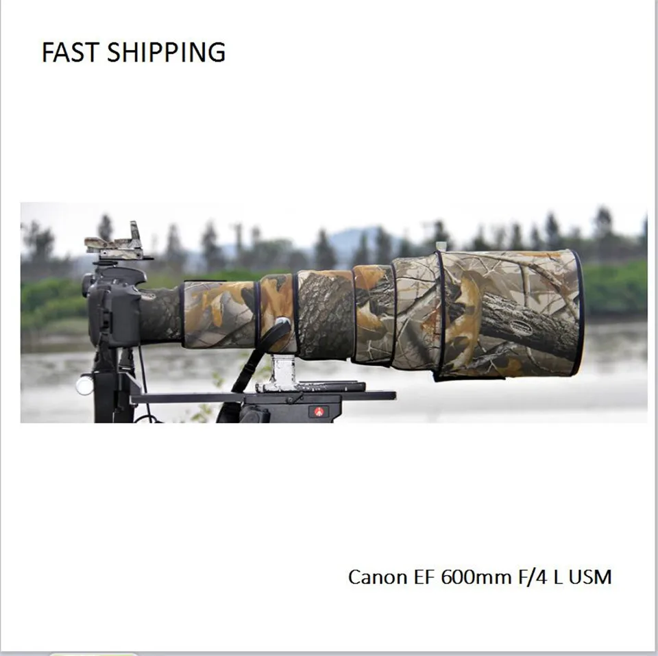 DHL/EMS доставка пальто для объектива Камуфляж Canon EF 500 мм F/4 5 L USM пистолет одежда