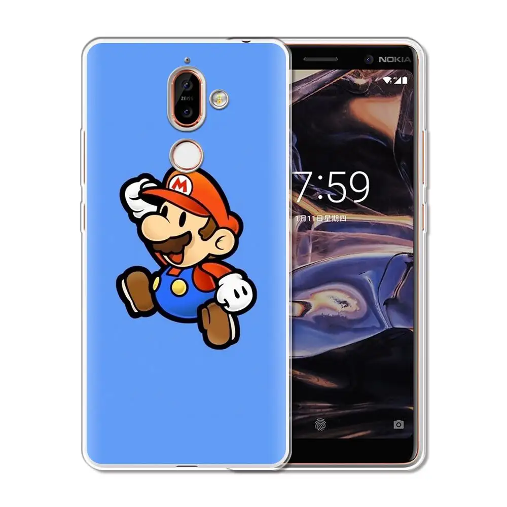 Чехол для телефона чехол для Nokia 8 9 8,1 7 7,1 6 6,1 5 5,1 3 3,1 2 2,1 1 плюс силиконовый чехол-накладка из мягкого ТПУ чехол для Nokia X6 X7 X5 X3 Etui