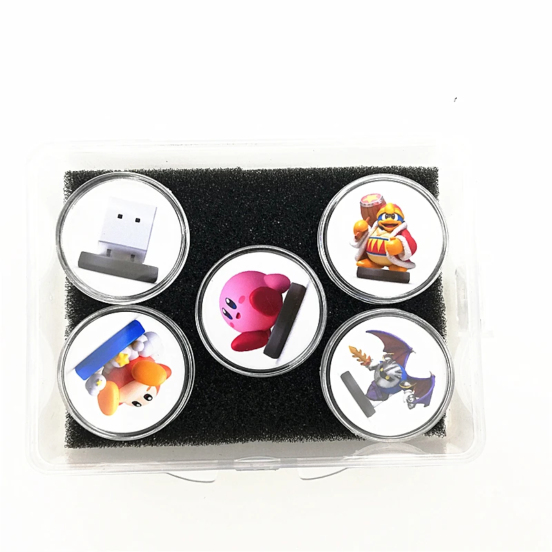 Новые данные Kirby Star Allies для Amiibo коллекции игровых карт NFC тег Ntag215 стикер монета(Быстрая 5 шт. новинка