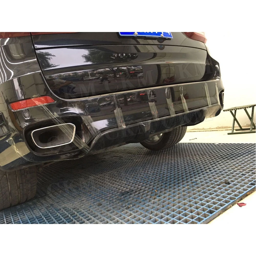 Передний задний диффузор для губ X5 из углеродного волокна спойлер BMW F15 M Tech Sport 2014
