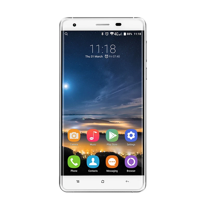 Оригинал Oukitel K6000 PRO 6000 мАч FDD LTE Окта основные Мобильный Телефон 5.5" 3 ГБ + 32
