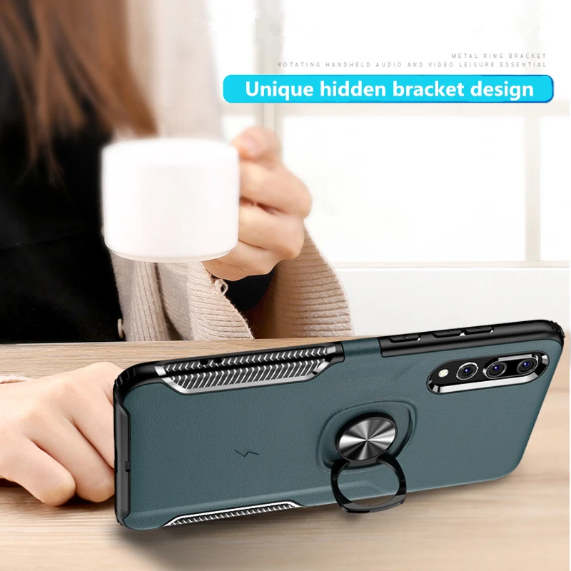 Металлический кольцевой держатель для Huawei P30 P20 Lite Pro Honor V10 V20 телефонные чехлы с
