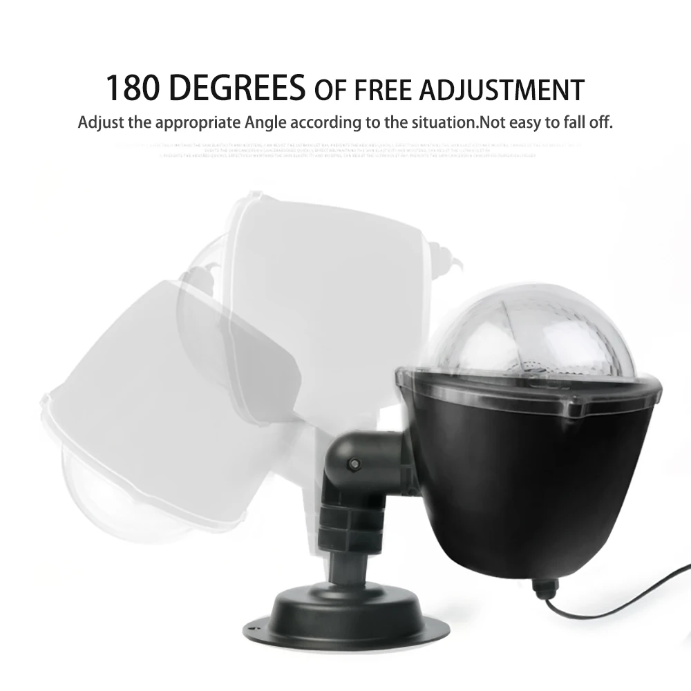 Рождественские снежинки лазера проектор наружного освещения Водонепроницаемый