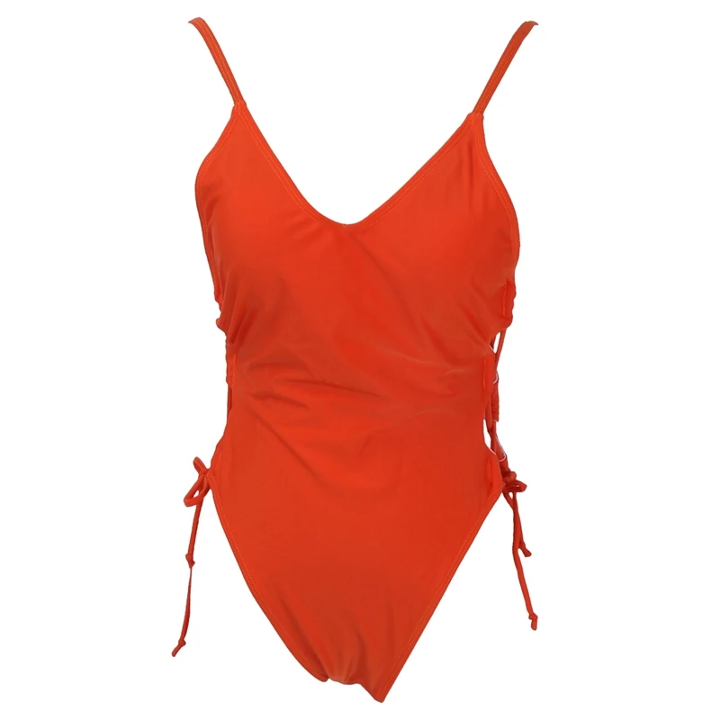 Женский сексуальный купальник One-Piece с завязками на спине и Push-up, 2018 US STOCK.