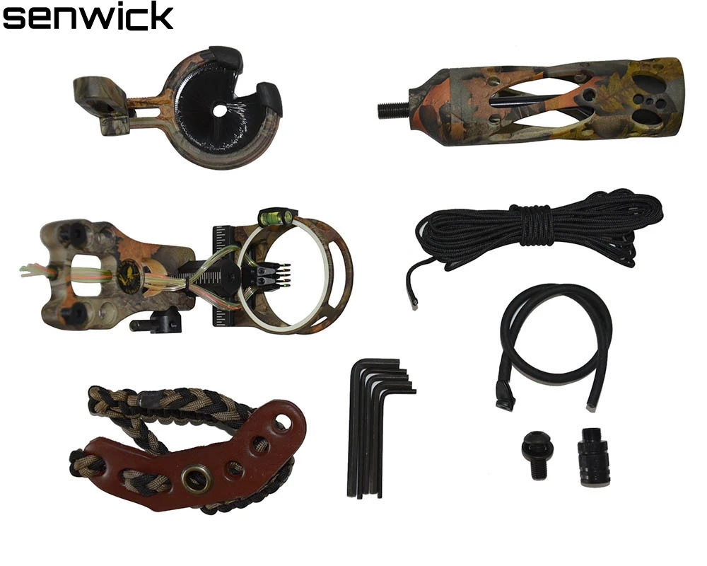 

Sight Kits Elite Camo Tp2000 Upgrade Accessory Kit Compound Bow Archery Hunting Target Fully Set
