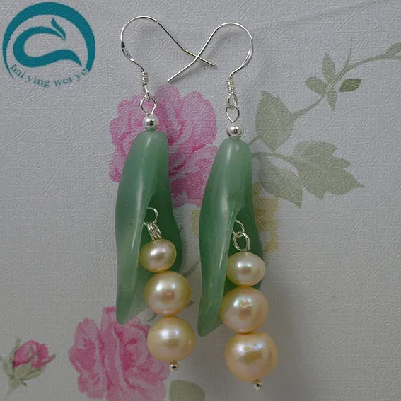 Женские серьги из серебра 925 пробы с натуральным жемчугом|gifts for women|gift giftsdrop earrings |
