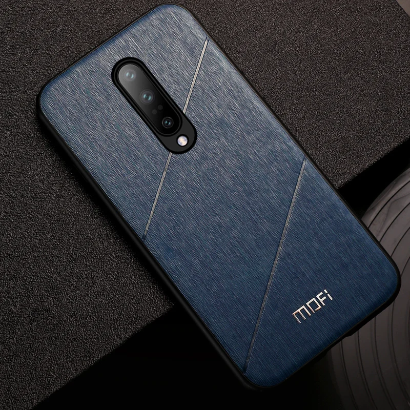 Противоударный чехол из искусственной кожи для oneplus 7 pro 1 + | Мобильные телефоны и