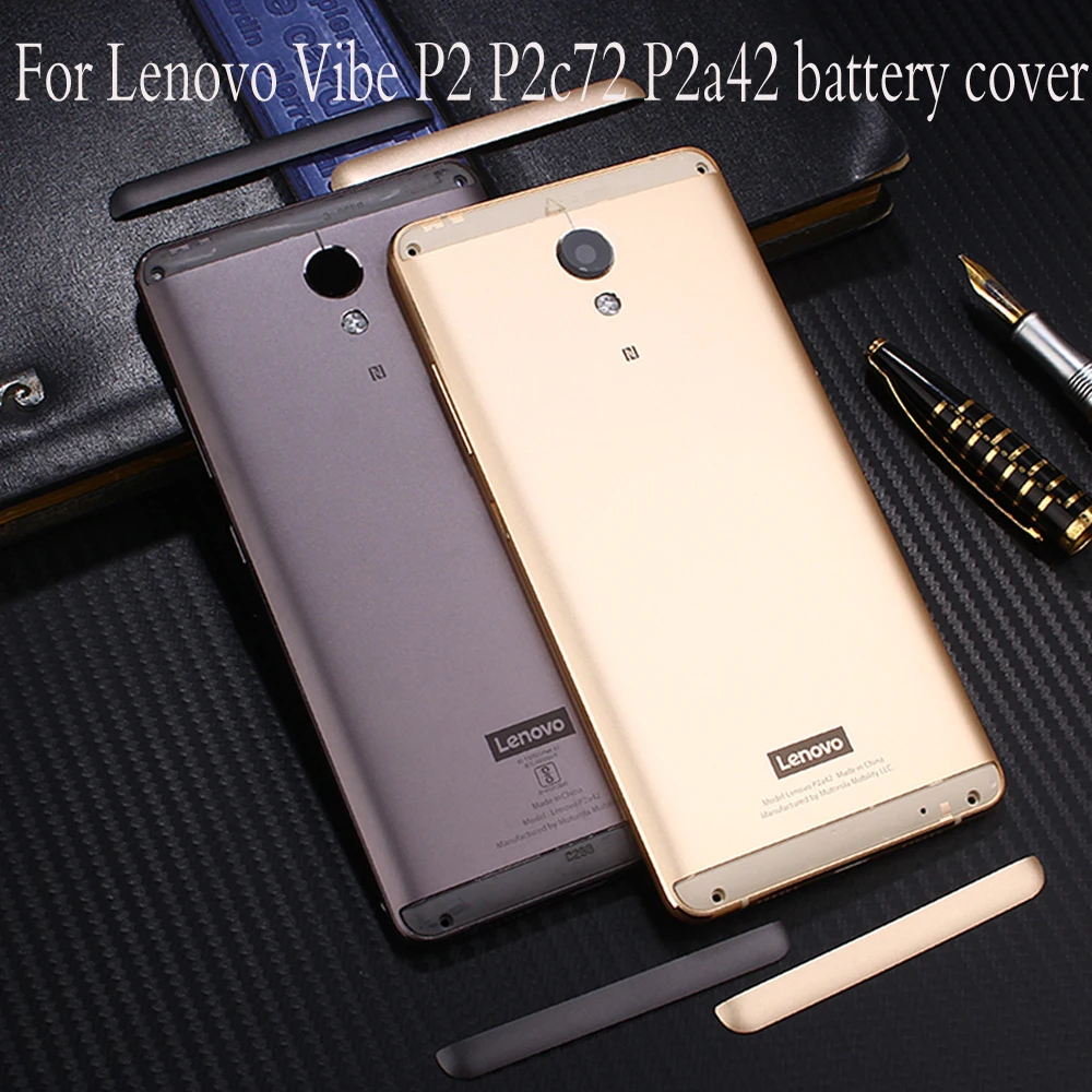 Официальный Оригинальный металлический чехол для Lenovo Vibe P2 P2c72 P2a42 задняя крышка