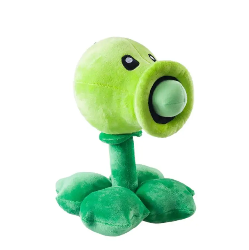 3 30 см Растения против Зомби Плюшевые украшения игрушки chomper Новые Растения против зомби 2 фигурка горох Подсолнух Дыня мягкая плюшевая игрушка - Цвет: 3