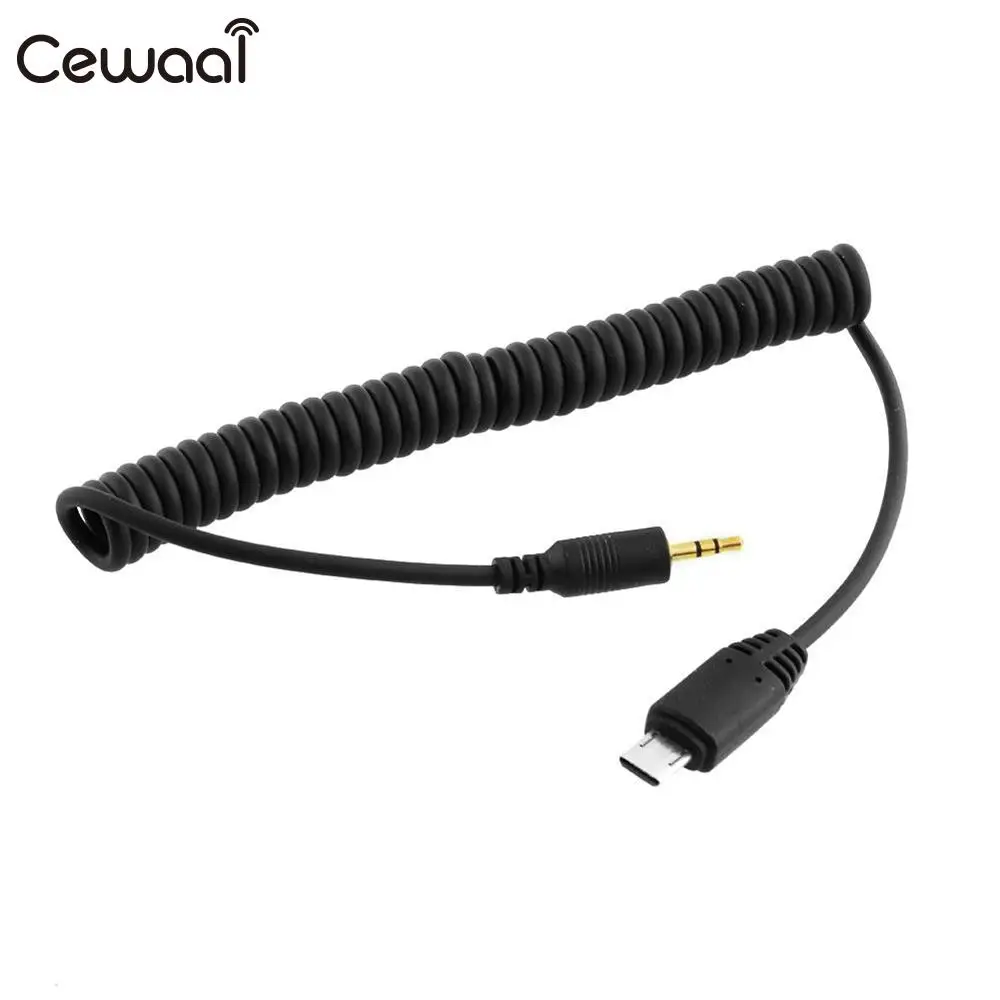 Cewaal 2.5mm S2 дистанционного Управление затвора Соединительный кабель Шнур для sony A7