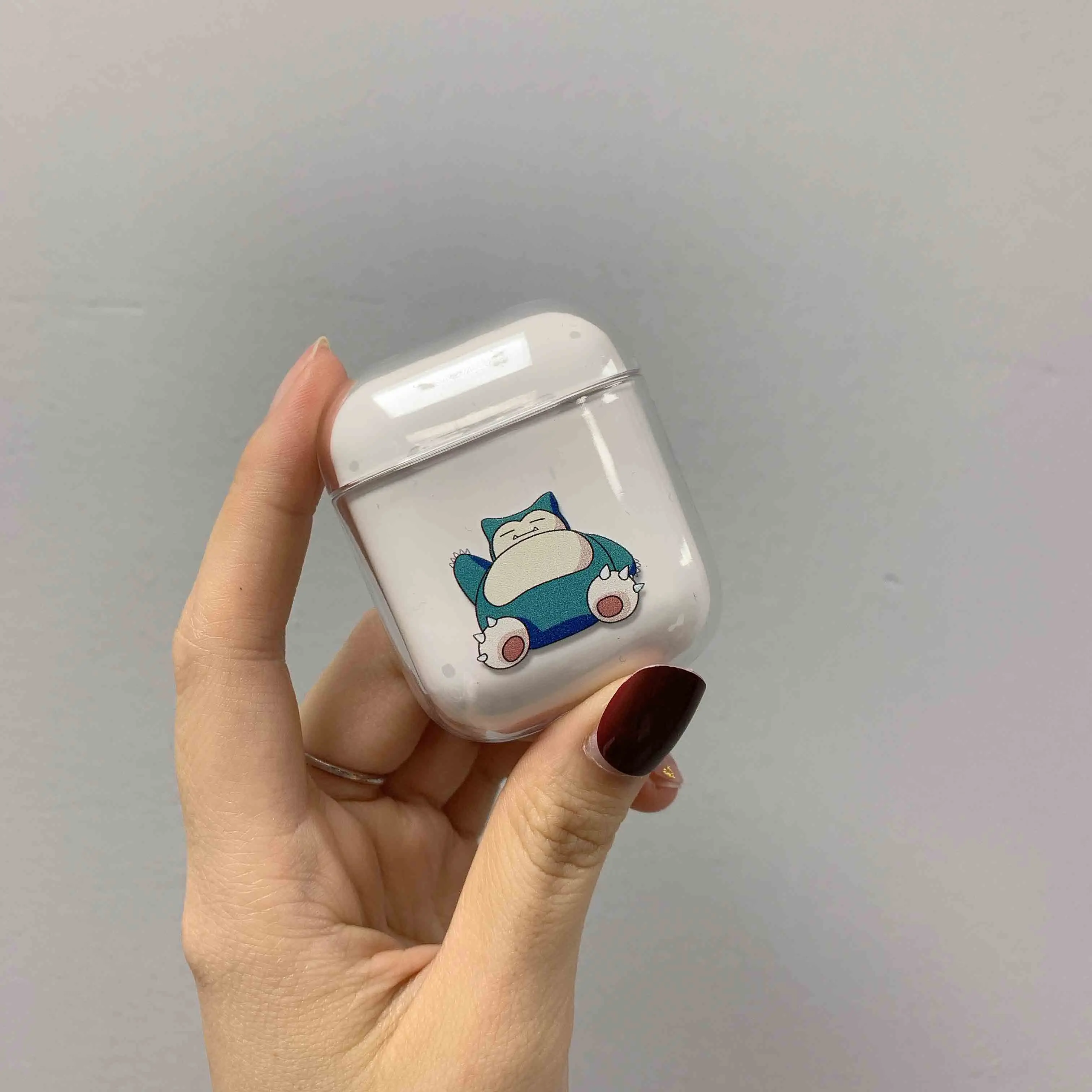 style 7 Чехол для Airpods, модный мультяшный чехол для iphone Airpods, bluetooth-гарнитура, аксессуары для наушников Airpods, прозрачный жесткий чехол s - Цвет: style 7
